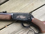 WINCHESTER 9422 22LR., LEGACY, HIGH GRADE, GOLD HORSE RIDER, FINAL TRIBUTE, NEW UNFIRED IN THE BOX WITH OWNERS MANUAL, HANG TAG, ETC. - 5 of 10