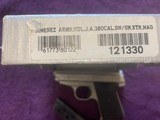 JIMENEZ JA-380, 380 AUTO, STAINLESS, LIKE NEW IN THE BOX WITH 2 MAG’S - 4 of 4