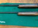 REMINGTON 1100, MATCHED PAIR, SKEET SET, WITH WEIGHTS, 410 & 28 GA., MFG. 1969, 99% COND. - 5 of 5