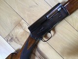 SOLD—BROWNING BELGIUM A-5 SWEET-16, 26” IMPROVED CYLINDER, VENT RIB, ROUND KNOB, MFG. 1962, NEW UNFIRED IN THE BOX WITH OWNER MANUAL IN BLACK ENVELOPE - 6 of 10