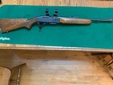 REMINGTON 742 CARBINE 308 CAL., 18 1/2” BARREL, EARLY MODEL WITH ALUMINUM BUTT PLATE, HIGH COND.