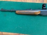 REMINGTON 742 CARBINE 308 CAL., 18 1/2” BARREL, EARLY MODEL WITH ALUMINUM BUTT PLATE, HIGH COND. - 4 of 5