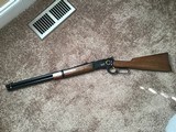 BROWNING 92 “CENTENNIAL 1878-1978” 44 MAGNUM, NEW UNFIRED IN THE BOX WITH OWNERS MANUAL, ETC. - 2 of 9