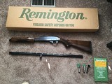 REMINGTON 870 WINGMASTER, ENHANCED, ENGRAVED RECEIVER, 20 GA., 28” VENT RIB, REM CHOKE BARREL, NEW UNFIRED IN THE BOX WITH CHOKE TUBES, WRENCH, ETC. - 1 of 7