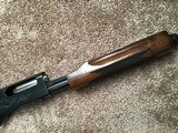 REMINGTON 870 WINGMASTER, ENHANCED, ENGRAVED RECEIVER, 20 GA., 28” VENT RIB, REM CHOKE BARREL, NEW UNFIRED IN THE BOX WITH CHOKE TUBES, WRENCH, ETC. - 4 of 7