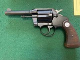 COLT COBRA 38 SPC., 4” BLUE, SN. 225759, LIKE NEW IN THE BOX WITH PAPERS - 3 of 4