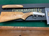 BROWNING SA--22 AUTO, TRIPLE AAA FIDDLE BACK MAPLE STOCK, 19 3/8” BARREL, LIKE NEW IN THE BOX - 2 of 4