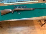 WEATHERBY ITALIAN XXII, CLIP FED 5 SHOT MAG. COMES WITH WEATHERBY 4X-50 SCOPE, ALL HIGH COND.