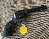 COLT SINGLE ACTION ARMY 3RD GENERATION 44 SPC. CAL., CASE & BLUE, 4 3/4” BARREL, NEW IN THE BOX WITH OWNERS MANUAL, HANG TAG, COLT LETTER. ETC. - 2 of 4