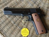 COLT ACE, 22 LR., SERIES 70, 5” BLUE, NEW UNFIRED IN THE BOX WITH OWNERS MANUAL, HANG TAG, COLT LETTER, ETC. - 2 of 6