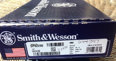 SMITH & WESSON 60-15, 357 MAGNUM, 3” BARREL, STAINLESS, NEW UNFIRED IN THE BOX - Image 4 of 4