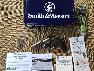 SMITH & WESSON 60-15, 357 MAGNUM, 3” BARREL, STAINLESS, NEW UNFIRED IN THE BOX