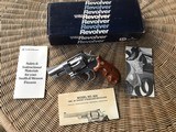 SMITH & WESSON 624, “LEW HORTON” 44 S&W CAL. 3” BARREL, STAINLESS, NEW UNFIRED IN THE BOX