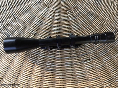 BAUCH & LOMB BALVAR-8, VARIABLE RIFLE SCOPE, WITH RINGS & MOUNTS, REGULAR CROSSHAIRS RETICLE, GLASS IS CLEAR AS THE DAY IT WAS MADE, ALL LIKE NEW - Image 2 of 4