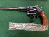 SMITH & WESSON 17-4,22 LR., 8 3/8” BARREL, LIKE NEW IN THE BOX WITH OWNERS MANUAL & CLEANING TOOLS - 2 of 5