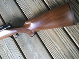 REMINGTON MODEL 7, 7 MM-08 CAL., WALNUT STOCK, 99% COND. - 4 of 9