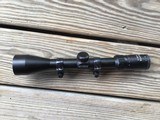 SIMMONS BLAZER 3X-9X-40 VARIABLE, DUPLEX CROSS HAIRS RETICLE, RIFLE SCOPE, LIKE NEW WITH RINGS - 1 of 3