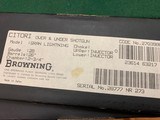 BROWNING CITORI GRAND LIGHTNING 28 GA. 26” INVECTOR BARRELS, MFG. 1997, NEW UNFIRED IN THE BOX WITH OWNERS MANUAL, CHOKE TUBES, WRENCH, ETC. - 5 of 5