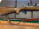 SOLD————ANCHUTZ 1422 (54 SPORTER) 22 LR., 24” BARREL, 99% COND. COMES WITH ANCHUTZ HARD CASE - 3 of 5