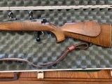 SOLD————ANCHUTZ 1422 (54 SPORTER) 22 LR., 24” BARREL, 99% COND. COMES WITH ANCHUTZ HARD CASE - 2 of 5