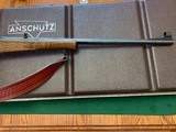 SOLD————ANCHUTZ 1422 (54 SPORTER) 22 LR., 24” BARREL, 99% COND. COMES WITH ANCHUTZ HARD CASE - 4 of 5