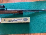 WEATHERBY MKXII TUBE FEED, WITH WEATHERBY 4X-50, SCOPE & SCOPE BOX 99% COND. - 4 of 5