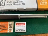 HENRY ALL WEATHER 44 MAGNUM, 20” BARREL, AS NEW IN THE BOX WITH OWNERS MANUAL - 5 of 5