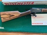 WINCHESTER 9422, 22 LR. BROWN LAMINATE STOCK, NEW UNFIRED IN THE BOX - 2 of 5
