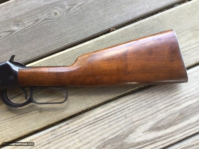 WINCHESTER 94, 32 WS. CAL. MFG. 1945, ORIGINAL BLUE & WOOD VARNISH, HIGH COND. - Image 4 of 7