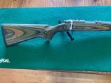 RUGER 77, 22 HORNET CAL. ALL WEATHER, STAINLESS BARREL WITH BEAUTIFUL LAMINATED STOCK, HIGH COND - 2 of 5