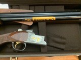 BROWNING CITORI 725 GRADE 5, 12 GA., 28” BARRELS, DS CHOKE TUBES, COMES WITH BROWNING LEATHER CASE, NEW UNFIRED IN THE BOX - 4 of 5