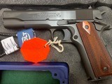 COLT 1911, 38 SUPER CAL., SERIES 80, 5” BARREL, 2 MAG’S, LIKE NEW IN THE BOX WITH HANG TAG - 3 of 4