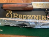 BROWNING GOLD DELUXE, GRADE LUXE, GOLD ENGRAVED ROOSTER PHEASANTS & MALLARD DUCKS 12 GA., 28” INVECTOR PLUS 3” CHAMBER, MADE IN 1999, NEW IN THE BOX - 4 of 4