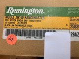 REMINGTON MODEL XR 100 RANGEMASTER 204 CAL. SINGLE SHOT RIFLE, 26” BARREL, BLACK LAMINATE THUMBHOLE STOCK, NEW UNFIRED IN THE BOX - 5 of 5