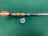 UBERTI 44 CAL. REVOLVER, BLACK POWDER STAINLESS STEEL 8” BARREL HIGH COND., 45 COLT CARTRIDGE CYL. AVAILABLE FOR EXTRA
CHARGE - 4 of 4