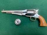 UBERTI 44 CAL. REVOLVER, BLACK POWDER STAINLESS STEEL 8” BARREL HIGH COND., 45 COLT CARTRIDGE CYL. AVAILABLE FOR EXTRA
CHARGE - 2 of 4