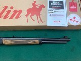 MARLIN 1895 GUIDE GUN 45-70 CAL., 19” BARREL, BLUE, WITH LAMINATE STOCK, NEW IN THE BOX WITH OWNERS MANUAL - 4 of 5