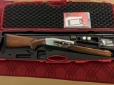 WINCHESTER SUPER X2 ELITE, 12 GA. LIGHT FIELD LIMITED EDITION 28” INVECTOR PLUS BARREL, NICKEL PLATED ENGRAVED RECEIVER WITH GOLD MALLARD & PHEASANT - 1 of 5