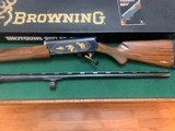 BROWNING A-500 “DUCKS UNLIMITED” 12 GA. 28” INVECTOR BARREL,MFG. 1988, NEW UNFIRED IN THE BOX - 3 of 5
