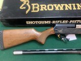 BROWNING A-500 12 GA. 26” INVECTOR BARREL,“PHEASANTS FOREVER 121 OF 200” MFG. 1988, NEW UNFIRED IN THE BOX - 1 of 5