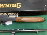 BROWNING A-500 12 GA. 26” INVECTOR BARREL,“PHEASANTS FOREVER 121 OF 200” MFG. 1988, NEW UNFIRED IN THE BOX - 2 of 5