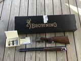 BROWNING CITORI 525 FIELD 20 GA. 3”,26” INVECTOR PLUS, NEW IN THE BOX WITH OWNERS MANUAL & CHOKE TUBES, ETC. - 1 of 6