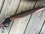 WINCHESTER 1885 HIGH WALL TRADITIONAL HUNTER 38-55 CAL. ONLY 50 MFG. 28” BARREL, NEW UNFIRED IN THE BOX WITH
HANG TAG, OWNERS MANUAL, ETC. - 5 of 9