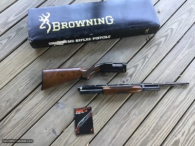 BROWNING M-12 GRADE I, 20 GA. 26” MOD., 2 3/4” CHAMBER,
VENT RIB, NEW IN THE BOX WITH OWNERS MANUAL, ETC.