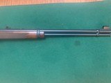WINCHESTER 9422, 22 MAGNUM CAL. EARLY MODEL WITH HIGH GLOSS CHECKERED WALNUT & SILVER MAGAZINE TUBE 99% COND. - 4 of 5