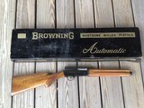 SSOLD— BELGIUM A-5, SWEET-16, 28” FULL CHOKE, VENT RIB, ROUND KNOB MFG. 1965 NEW UNFIRED,100% COND. THE ORIGINAL BOX WITH OWNERS MANUAL - 1 of 8
