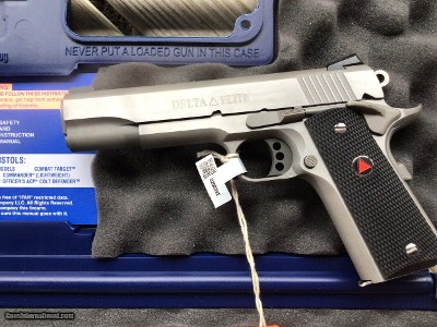 COLT DELTA ELITE 10MM CAL. 5” BARREL, NEW UNFIRED IN THE BOX - Image 2 of 4