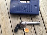 COLT ANACONDA 8” STAINLESS, FACTORY PORTED, NEW IN THE BOX WITH OWNERS MANUAL, HANG TAG, ETC. - 2 of 6