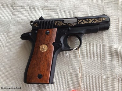 COLT GOVERNMENT 380 CAL. “LADY COLT” NEW UNFIRED IN THE BOX WITH “LADY COLT” MAROON BAG, HANG TAG, OWNERS MANUAL, COLT LETTER - Image 2 of 4