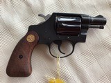 COLT DETECTIVE SPECIAL, SCARCE 32 LC. CAL.. 2” BLUE, MFG. 1978, NEW UNFIRED IN THE BOX WITH OWNERS MANUAL, HANG TAG, COLT LETTER, ETC. - 5 of 7